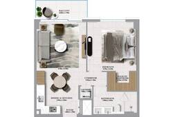 1 bedroom apartment